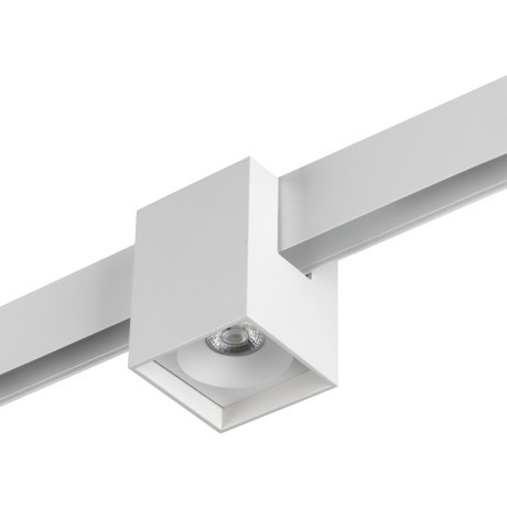 Трековый светильник диммируемый со сменой цв.температуры, пульт ДУ/Tuya Smart Life IP20 LED 10W 48V 3000-6000K Novotech FLUM 359518