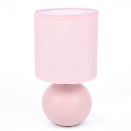 8225/1T CLASSI LN25 розовый, керамика/текстиль Настольная лампа E14 1*40W 220V OCTAVIA