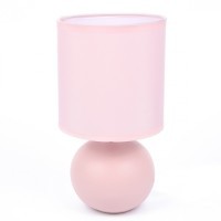 8225/1T CLASSI LN25 розовый, керамика/текстиль Настольная лампа E14 1*40W 220V OCTAVIA