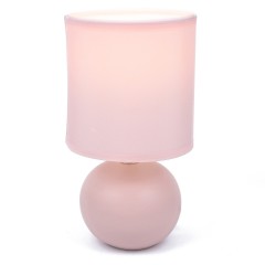 8225/1T CLASSI LN25 розовый, керамика/текстиль Настольная лампа E14 1*40W 220V OCTAVIA