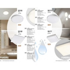 Встраиваемый светильник Novotech 358676 PANDORA IP54 светодиодный LED 13W