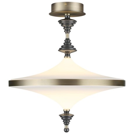 5404/43CL L-VISION ODL_EX25 97 бронзов.брашированн./черный/стекло/керамика Люстра потолочная LED 43W 3000K ULA