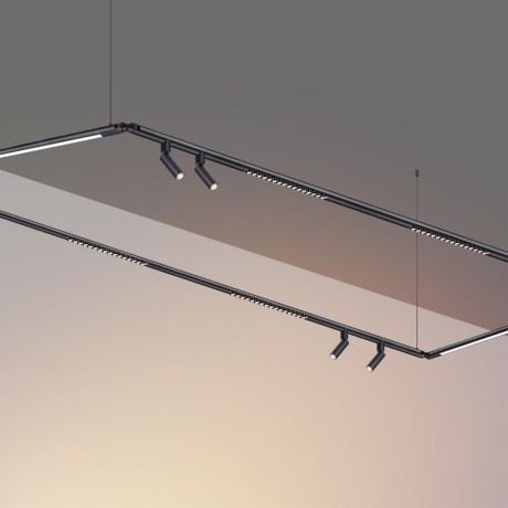 359366 Светодиодный модульный трековый светильник SMART (TUYA, Алиса, Bluetooth, Wi-Fi) Novotech Glat CRI90+ 3000-6000К 640Лм 24° 8W