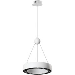 Светильник подвесной светодиодный, длина провода 2м LED 12W вниз 5W вверх 1360Лм 3000K Odeon Light TURN 359395