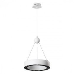 Светильник подвесной светодиодный, длина провода 2м LED 12W вниз 5W вверх 1360Лм 3000K Odeon Light TURN 359395