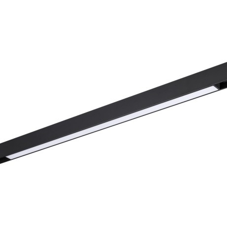 359940 Черный трековый линейный светильник 65см с перекл. цв. темп. 3000;4000;6000К (токопроводящий) 220В 30Вт 120° 1800Лм CRI90 Novotech VECTOR