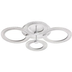 8017/60CL Потолочный светильник Lumion LEDIO c подсв. осн. LED 60W Ra90 Lm5100 220V 3000-6000K MOLLY