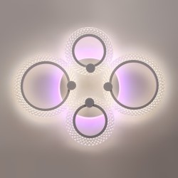 8017/60CL Потолочный светильник Lumion LEDIO c подсв. осн. LED 60W Ra90 Lm5100 220V 3000-6000K MOLLY