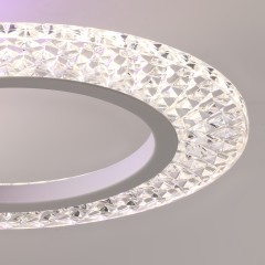 8017/60CL Потолочный светильник Lumion LEDIO c подсв. осн. LED 60W Ra90 Lm5100 220V 3000-6000K MOLLY