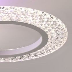 8017/60CL Потолочный светильник Lumion LEDIO c подсв. осн. LED 60W Ra90 Lm5100 220V 3000-6000K MOLLY