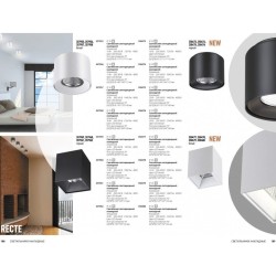 Накладной потолочный светильник Novotech 357957 RECTE светодиодный LED 20W