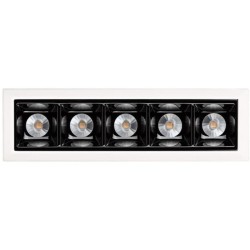 Встраиваемый светильник Novotech 357621 ANTEY светодиодный 5xLED 10W