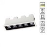Встраиваемый светильник Novotech 357621 ANTEY светодиодный 5xLED 10W
