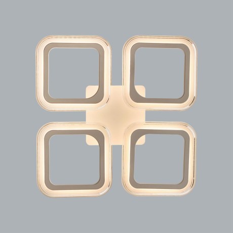 8026/42CL Потолочный светильник Lumion LEDIO  с ПДУ LED 42W Ra80 Lm3800 3000-6000К 220V KVADRO