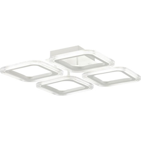 8026/42CL Потолочный светильник Lumion LEDIO  с ПДУ LED 42W Ra80 Lm3800 3000-6000К 220V KVADRO