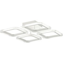 8026/42CL Потолочный светильник Lumion LEDIO  с ПДУ LED 42W Ra80 Lm3800 3000-6000К 220V KVADRO