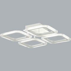 8026/42CL Потолочный светильник Lumion LEDIO  с ПДУ LED 42W Ra80 Lm3800 3000-6000К 220V KVADRO