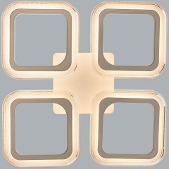 8026/42CL Потолочный светильник Lumion LEDIO  с ПДУ LED 42W Ra80 Lm3800 3000-6000К 220V KVADRO