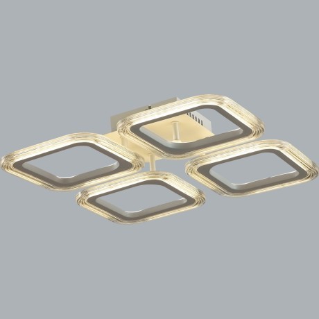 8026/42CL Потолочный светильник Lumion LEDIO  с ПДУ LED 42W Ra80 Lm3800 3000-6000К 220V KVADRO