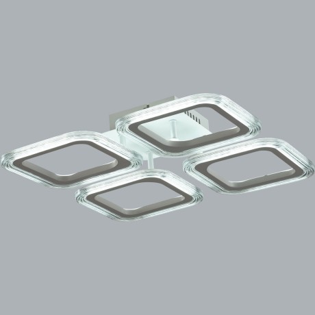 8026/42CL Потолочный светильник Lumion LEDIO  с ПДУ LED 42W Ra80 Lm3800 3000-6000К 220V KVADRO