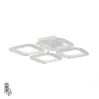 8026/42CL Потолочный светильник Lumion LEDIO  с ПДУ LED 42W Ra80 Lm3800 3000-6000К 220V KVADRO