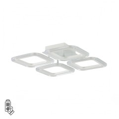 8026/42CL Потолочный светильник Lumion LEDIO  с ПДУ LED 42W Ra80 Lm3800 3000-6000К 220V KVADRO