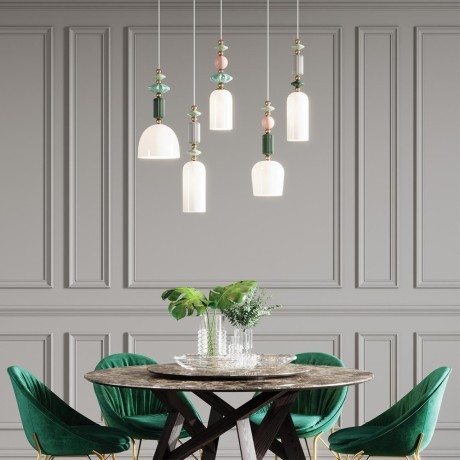 Подвесной светильник с 1 плафоном Odeon Light 4861/1B CANDY под лампу 1xE14 1*40W