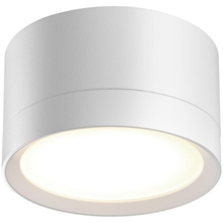 371033 Белый накладной спот-цилиндр высотой 5см под лампу GX53 макс 12Вт 220-240V IP20 Novotech LIRIO