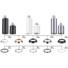 Накладной потолочный светильник Novotech 370533 UNITE под лампу 1xGU10 50W