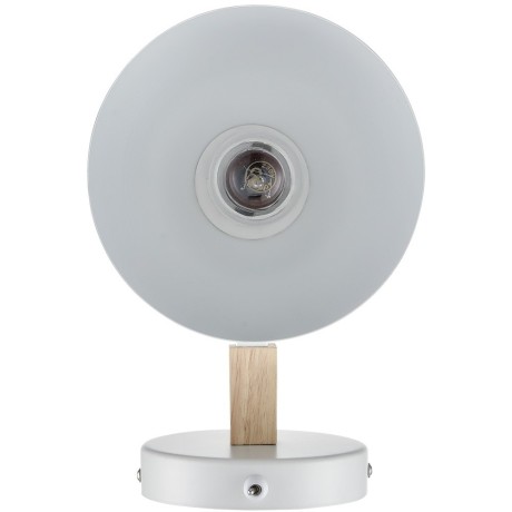 8095/1W MODERNI LN25 белый/белый металл, дерево/металл Бра Е27 1*60W 220V COLANGE