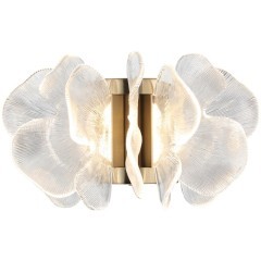 5089/25WL L-VISION ODL25 559 под латунь/прозрачный/акрил Бра LED 25W 3500K 1643Лм SIAMA