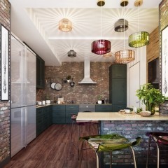 Настенно-потолочный светильник Odeon Light 4747/1C BINGA под лампу 1xE27 1*60W