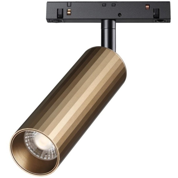 Трековый светодиодный светильник Novotech Flum CRI90+ 4000К 1200Лм 24° 15W