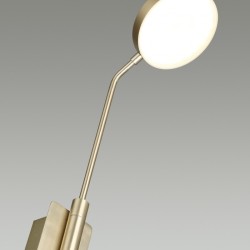 5011/8WL L-VISION ODL23 331 золотой матовый металл/акрил Бра LED 8W 3000K MARO