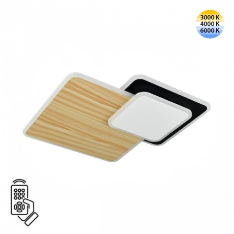 Светильник LED 60Вт 3000-6000К IP20 пульт ДУ Sonex PINE 7737/60L