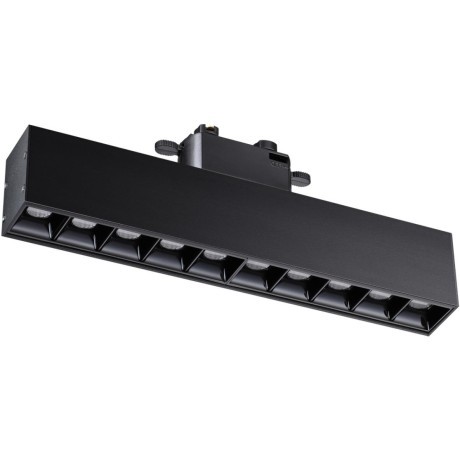 Трехжильный однофазный трековый светодиодный светильник Novotech ITER 358857 1360лм 16Вт