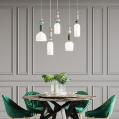 Подвесной светильник с 1 плафоном Odeon Light 4861/1C CANDY под лампу 1xE14 1*40W