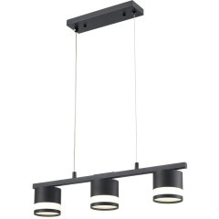 8240/3 COMFI LN25 черный, металл/акрил Светильник подвесной LED GX53 3*7W 220V LANIKA