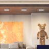 Novotech EOS 359769 Белый накладной поворотный светодиодный светильник книжка, шириной 20см, с матовым белым рассеивателем, CCT перекл. цветовой температуры на драйвере, LED 12Вт 653Лм CRI90 120° 2700;3200;4000К IP20 220В, коэф. пультсации < 1%
