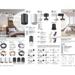 Накладной потолочный светильник Novotech 370455 MECANO под лампу 1xGU10 50W