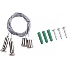 Подвесной комплект с 3м тросом для шин серии Novotech Kit 135116