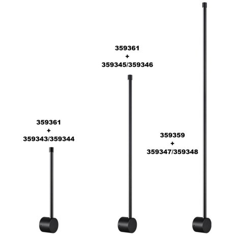 База настенная для создания бра из линейных светильников Novotech Vitz 359361