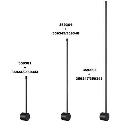 База настенная для создания бра из линейных светильников Novotech Vitz 359361