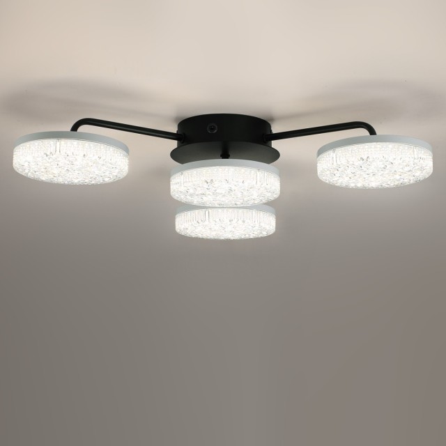 Люстра потолочная с пультом ДУ LED 55W 3000-6000К Lumion DIDANA 8236/4CL