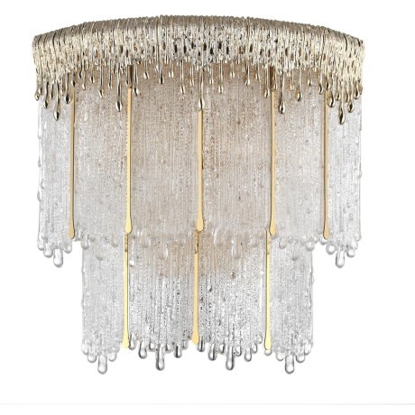 5091/20WL L-VISION ODL25 563 золотой/прозрачный/стекло Бра LED 20W 3700K 1506Лм CLEO