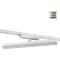 Novotech STRATUS 359776 Белый однофазный двужильный трековый светодиодный светильник, линейный 40см, поворотный, CCT перекл. цветовой температуры, LED 24Вт 1384Лм 2700;3200;4000К CRI90 105° IP20 220В, коэф. пульсации < 1%