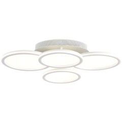 Умная люстра потолочная с ПДУ и голосовым управлением LED 95W 3000-6500К 220V ALIS SMART 8380/95CL