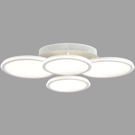 Умная люстра потолочная с ПДУ и голосовым управлением LED 95W 3000-6500К 220V ALIS SMART 8380/95CL