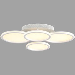 Умная люстра потолочная с ПДУ и голосовым управлением LED 95W 3000-6500К 220V ALIS SMART 8380/95CL