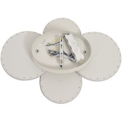 Умная люстра потолочная с ПДУ и голосовым управлением LED 95W 3000-6500К 220V ALIS SMART 8380/95CL